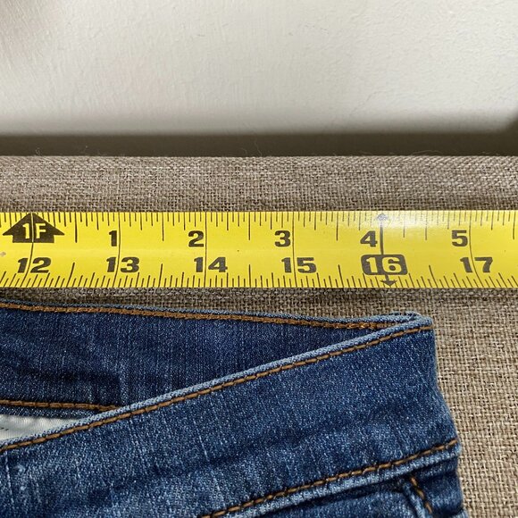 Banana Republic Premium SKINNY Ankle Jeans Women's 31 Mid Rise Blue Casual - Picture 10 of 16